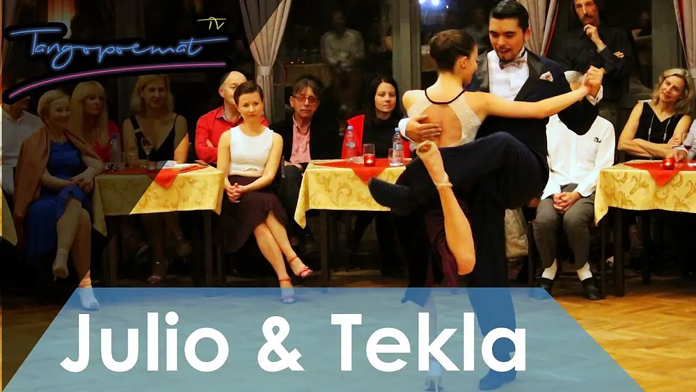 Video thumbnail for Julio Saavedra & Tekla Gogrichiani 03 milonga