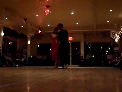 Video thumbnail for Rosa Corisco & Raphael Baron milonga performance at Tango Lounge