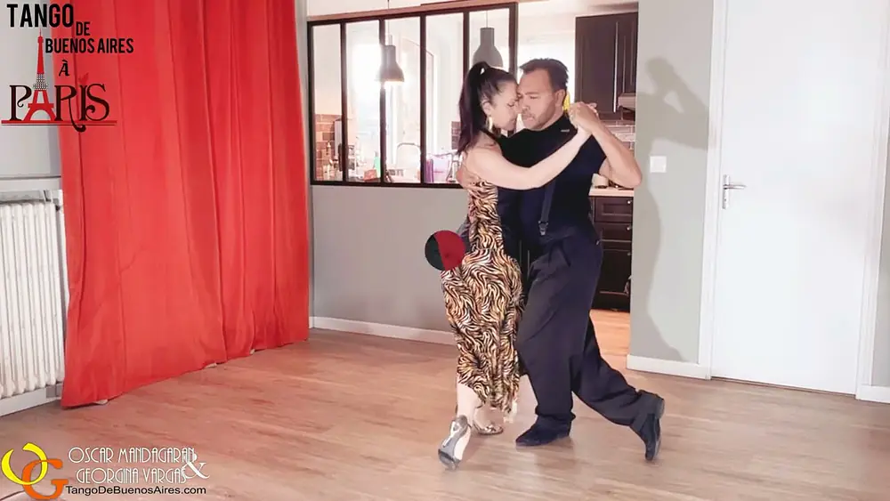 Video thumbnail for Giro milonguero ritmico #tango Online lesson 18/6/2023 Georgina Vargas Oscar Mandagaran #tangosteps