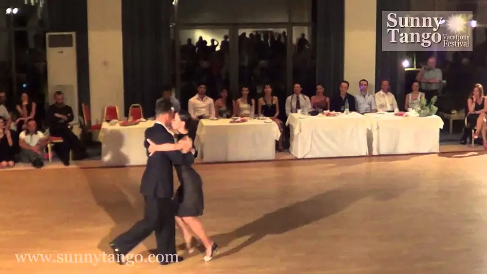 Video thumbnail for Kostas Nikolaidis & Vassia Thanopoulou 1/3, SUNNY TANGO FESTIVAL 2013. CAFE DOMINGUEZ