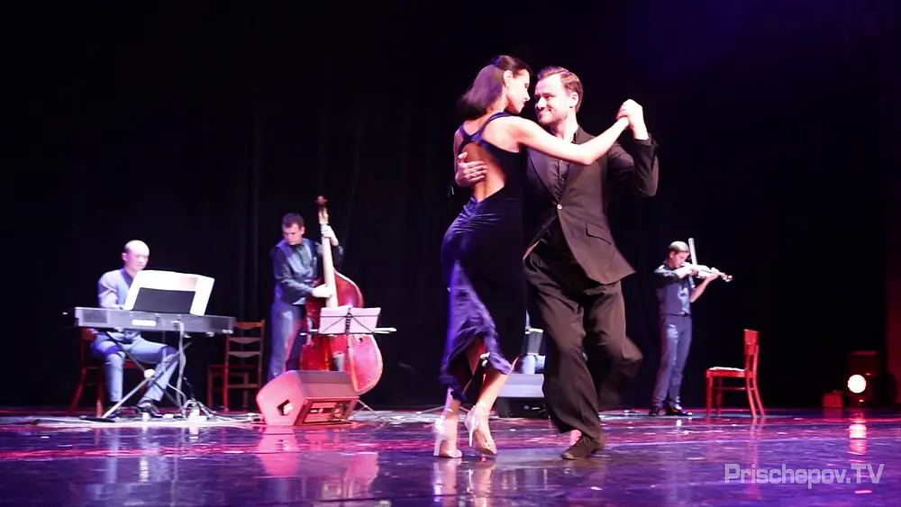 Video thumbnail for Mikhail Tchudin & Elvira Kashkarova, 1-2, TANGO EN VIVO orq., Planetango XXIII