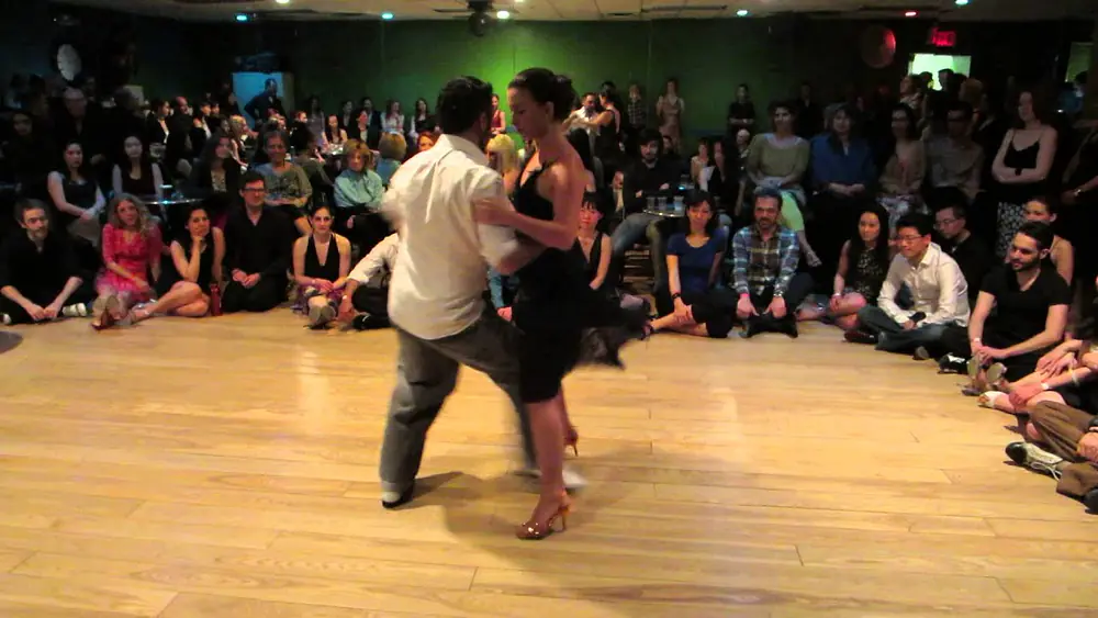 Video thumbnail for Alejandro Larenas & Marisol Morales @ Mala Leche Milonga performance 1 NYC 2014