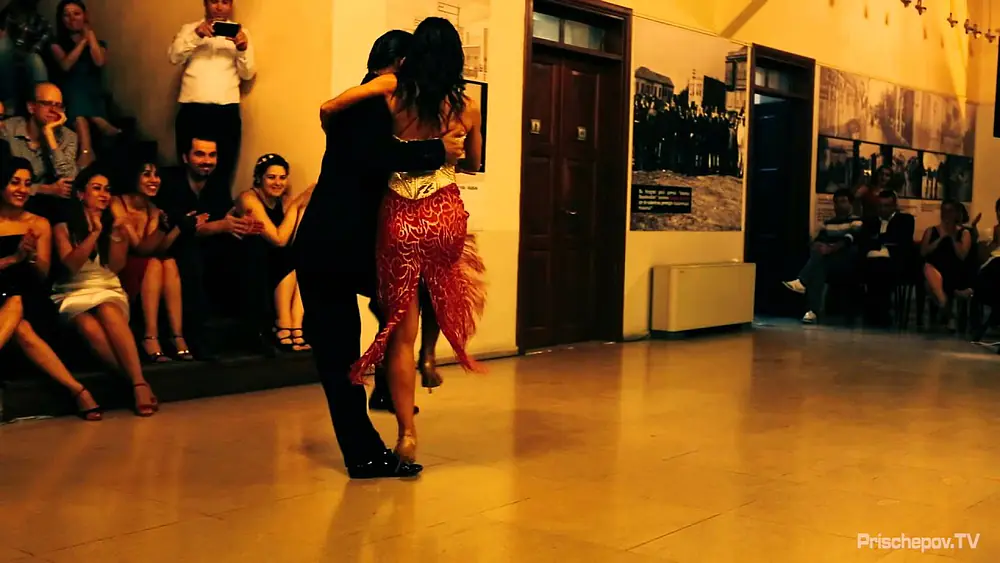 Video thumbnail for Pelin and Miguel Calvo, 2-4,  Adana tango festival oct. 2014, Prischepov TV - Tango Channel