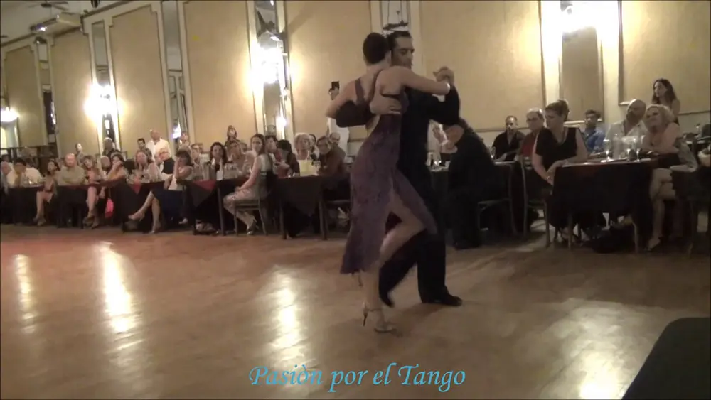 Video thumbnail for MANUELA ROSSI y JUAN MALIZIA Bailando el Tango LILIAN en YIRA YIRA MILONGA
