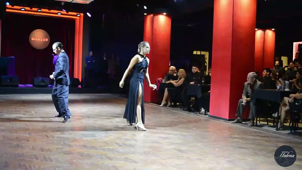 Video thumbnail for Daria Pechatnikova & Michael Efimov en Milonga Malena!! 2/4