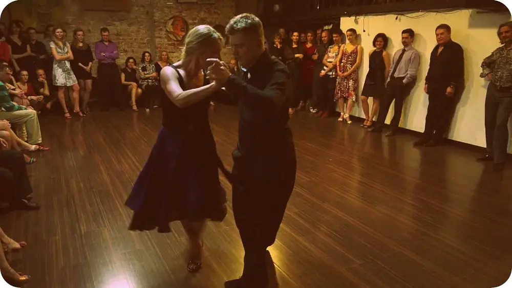 Video thumbnail for "Pata Ancha" por la orquesta Osvaldo Pugliese. Natalia Petrova& Denis Kozinov