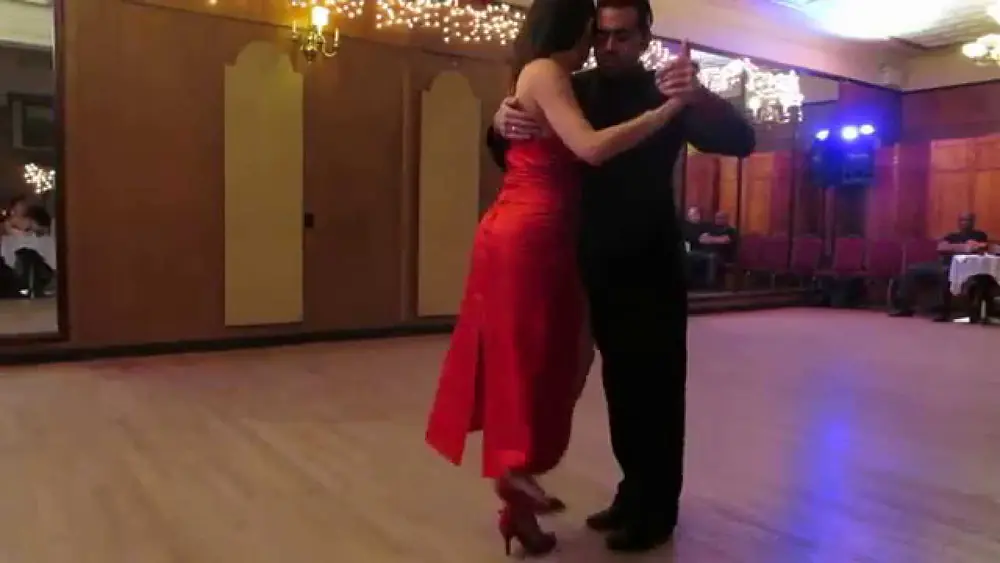 Video thumbnail for Cyrena Drusine & Leonardo Sardella @ LA MILONGA ROSA ..Friday, 11/06/2015
