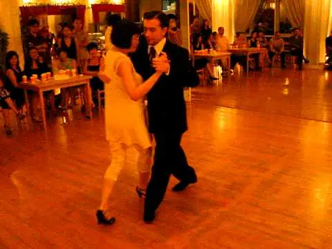 Video thumbnail for Alejandro Hermida and Nayla Vacca Farewell Milonga Hong Kong Sept 18 2010 Finale With Kamping