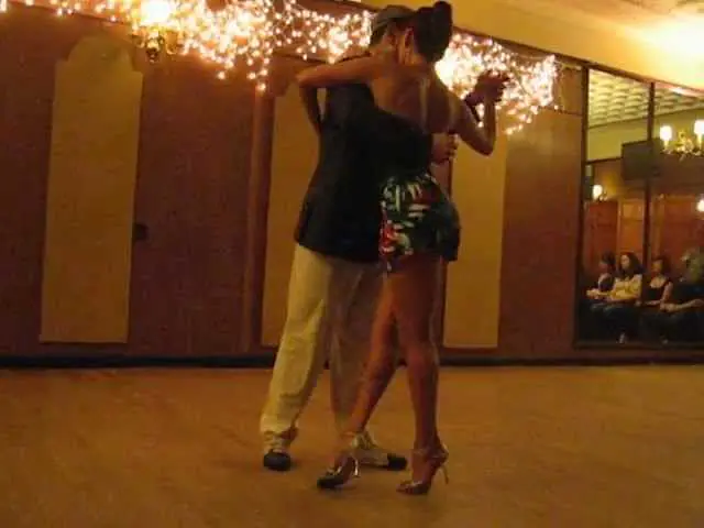 Video thumbnail for Angeles Chanaha & Tate Di Chiaza at La Milonga Rosa