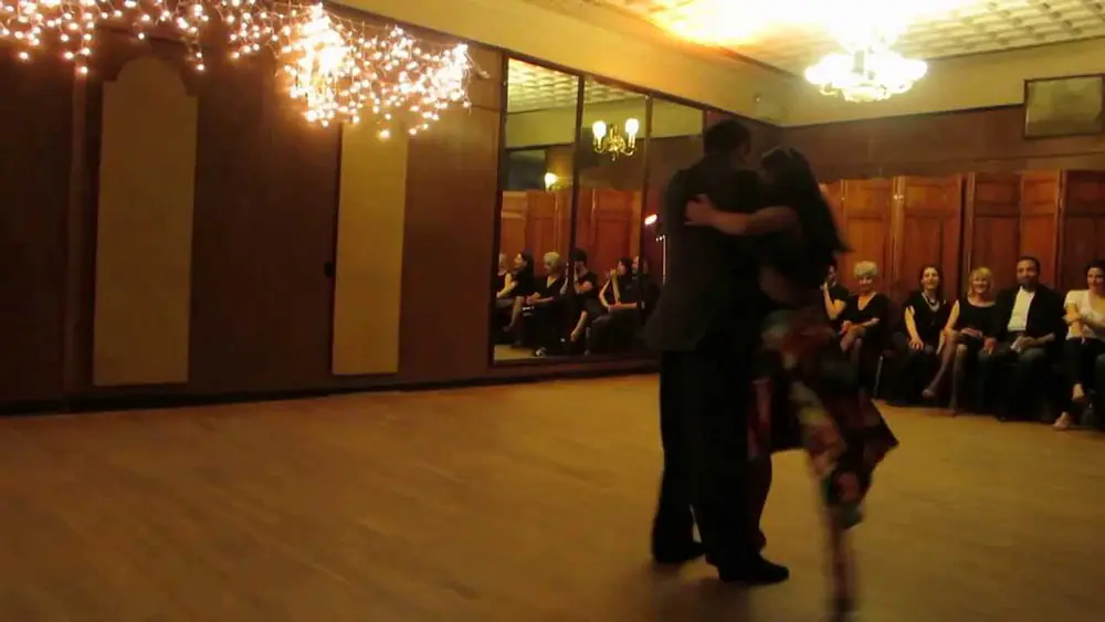 Video thumbnail for Carolina Jaurena , Andres Bravo & Miguel Angel Bravo Jaurena at La Milonga Rosa