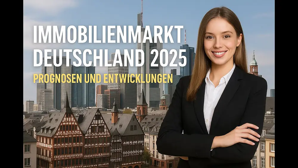 Video thumbnail of Immobilienmarkt Deutschland 2025: Trends, Zinsen & Chancen einfach erklärt!
