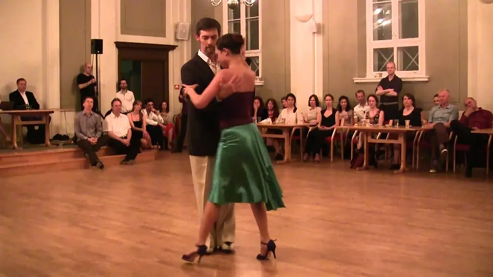 Video thumbnail for Jean Sébastien Rampazzi and Katerina Sakka, tango improvisation - Esta noche de luna