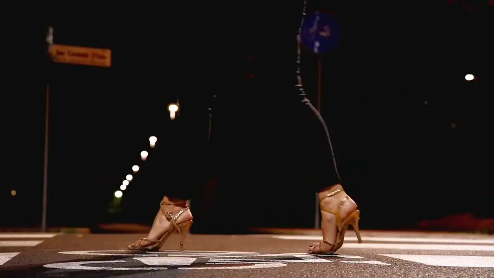 Video thumbnail for Tango Shoes REGINA Ginza model dance on  Isabella Fusi