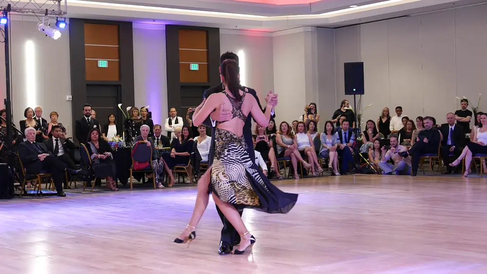 Video thumbnail for Christian Marquez & Virginia Gomez @ Nora's Tango Week 2017 July 4 Tango Demo 1/4