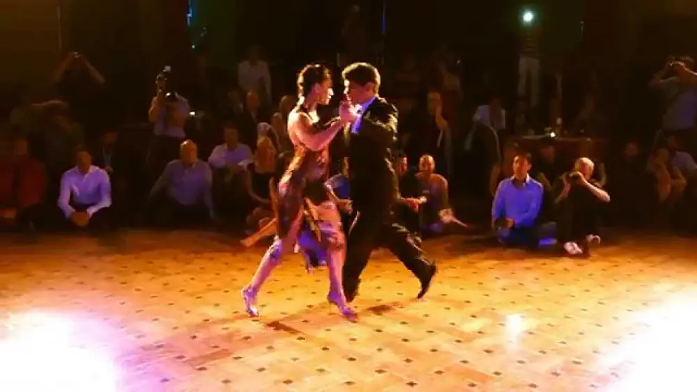 Video thumbnail for Tango: Alejandra Hobert y Adrian Veredice, 11/04/2014 Brussels Tango Festival 2/3