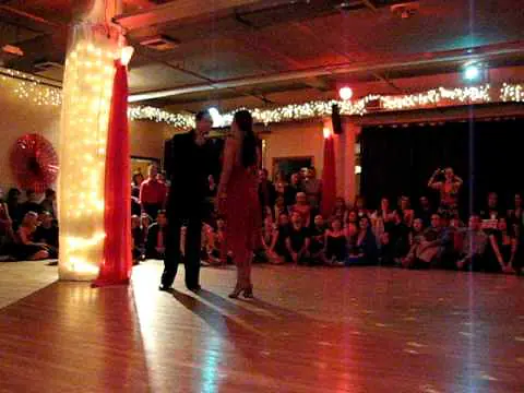 Video thumbnail for Michael Nadtochi and Angeles Chanaha Argentine Tango Performance at All Night Milonga