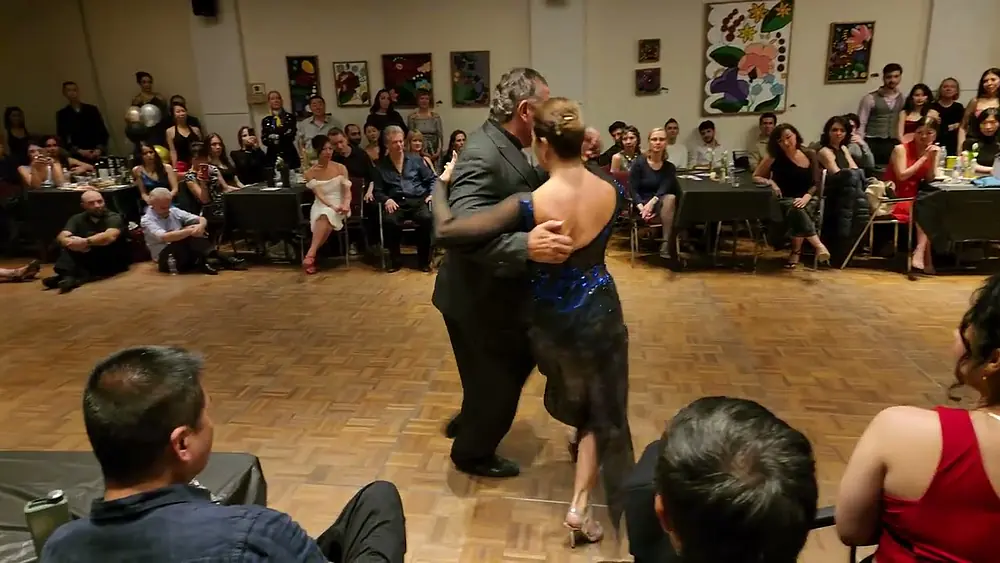 Video thumbnail for Argentine Tango: Ricardo Calvo & Sandra Messina - La Vi Llegar