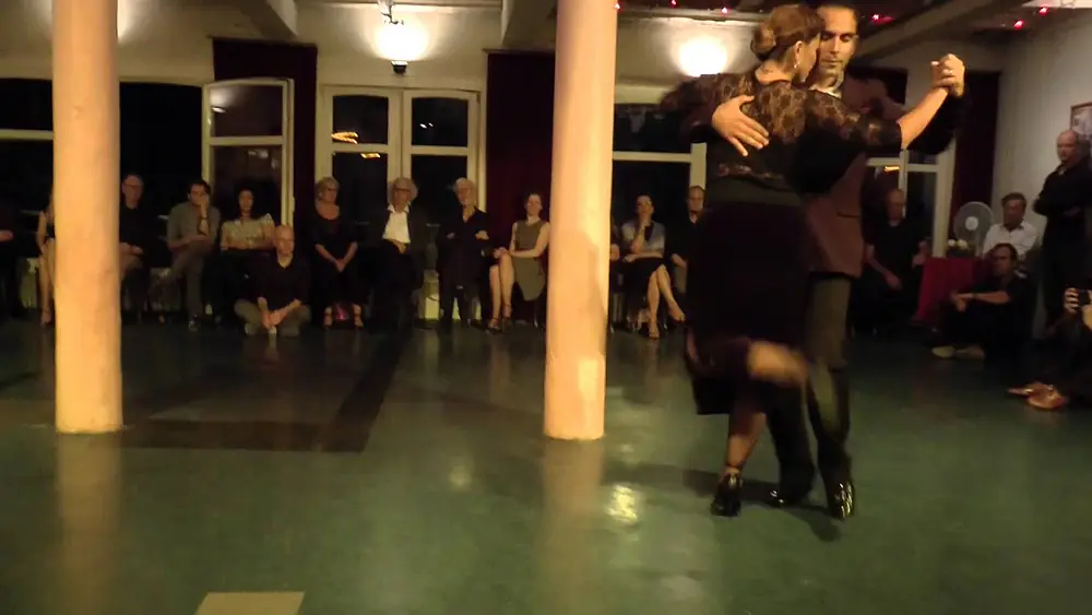 Video thumbnail for Geraldin Rojas & Ezequiel Paludi in Academia de Tango Part 2-1 "Ilusion Azul" A.de Angelis