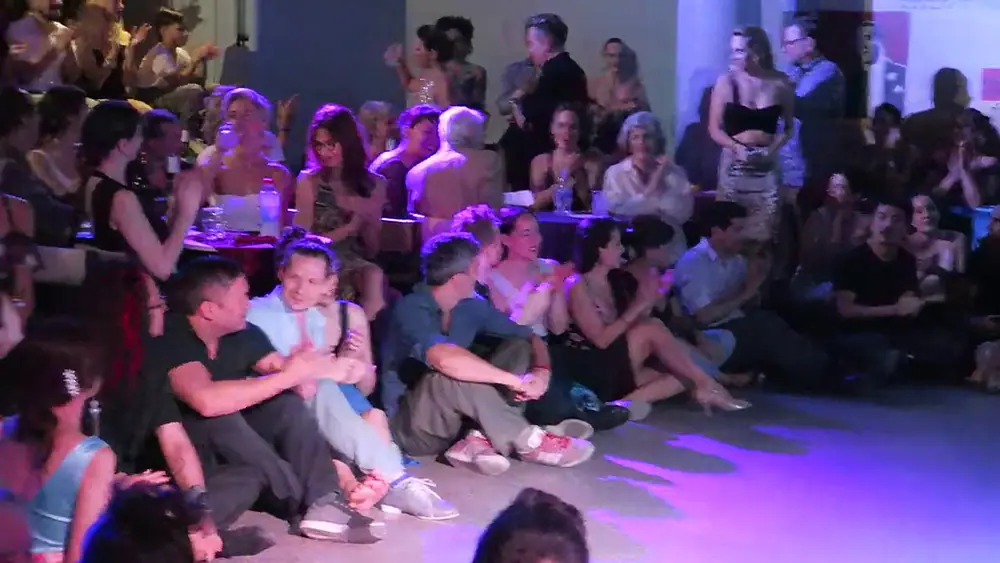 Video thumbnail for Mariano Chico Frumboli y Moira Castellano at Milonga Viva La Pepa 2020 5
