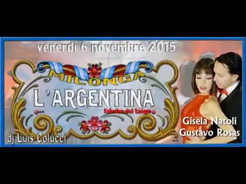 Video thumbnail for Milonga l'ARGENTINA - Gisela Natoli y Gustavo Rosas