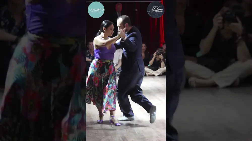 Video thumbnail for MUJERCITAS TANGO FESTIVAL '24 - Pablo Rodriguez & Corina Herrera dance Ricardo Tanturi - Recién