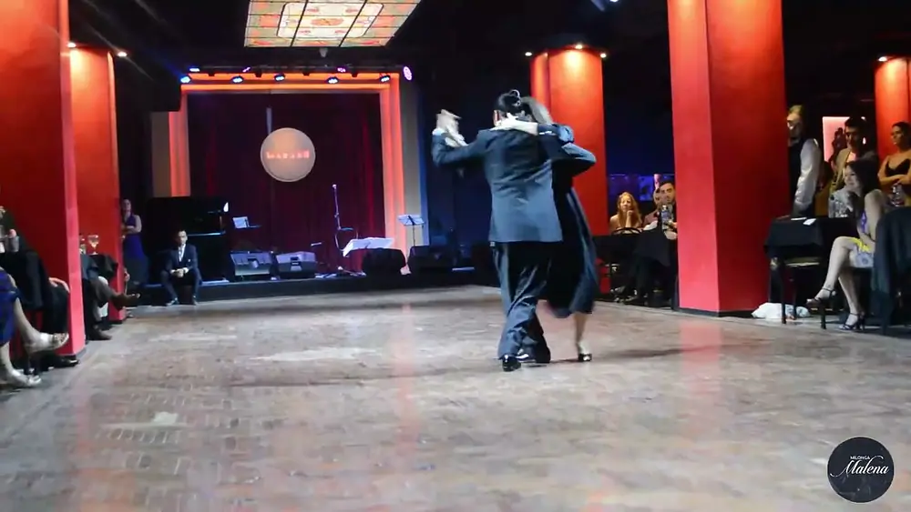 Video thumbnail for Carla Rossi & José Luis Salvo en Milonga Malena - Marabu !! 3/4