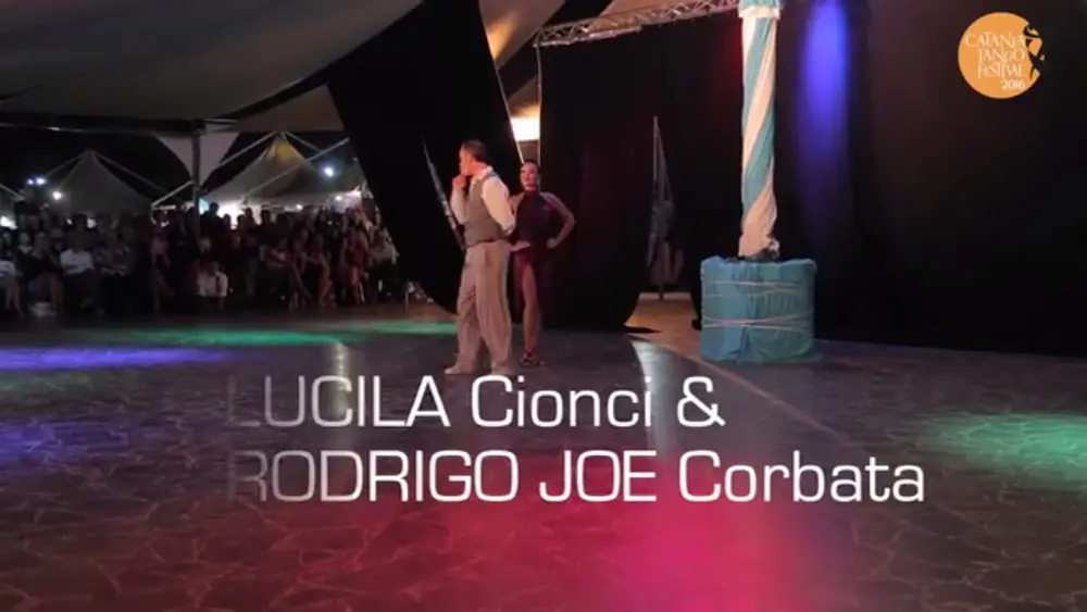 Video thumbnail for Lucila Cionci & Joe Corbata Catania Tango Festival 2016