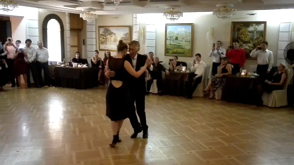 Video thumbnail for Tango Argentino Moldova/Chisinau. Flaco Dany y Tatiana Gordinscaia #2