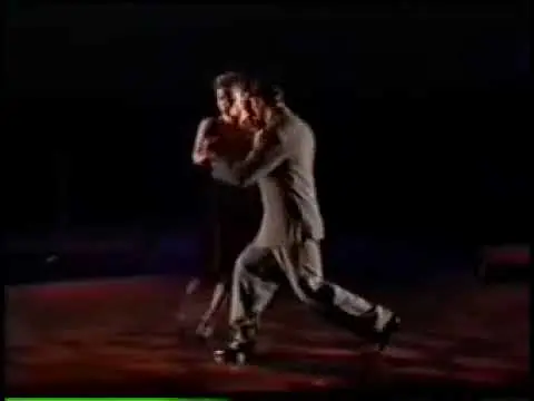 Video thumbnail for "Recuerdo" ~ Piano: Beba Pugliese, hija de Osvaldo Pugliese. Baila: Roberto Herrera y Vanina Bilous