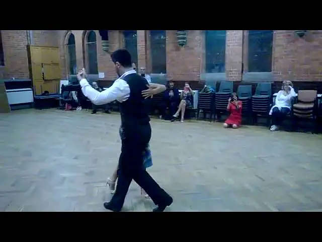 Video thumbnail for Argentine Tango Classes London by Cristian Petitto   Playing with crosses