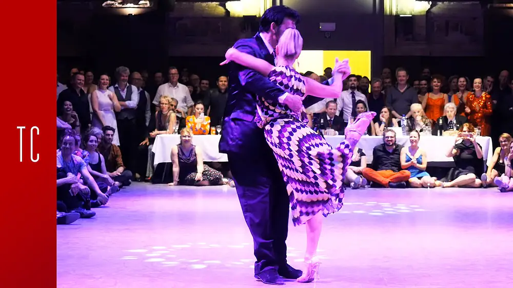 Video thumbnail for Tango: Mariana Montes y Anibal Lautaro, Randomly mixed dancers, 9/6/2019, Antwerpen Tango Festival