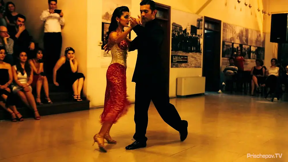 Video thumbnail for Pelin and Miguel Calvo, 1-4,  Adana tango festival oct. 2014, Prischepov TV - Tango Channel