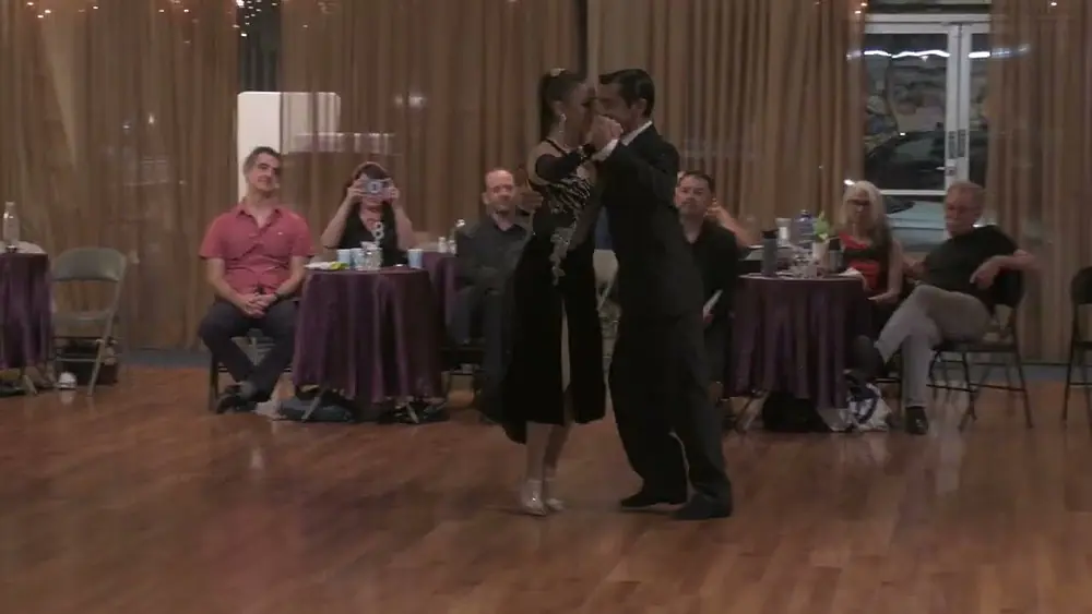 Video thumbnail for Daniel Juarez and Alejandra Armenti at Milonga Gavito 1/3