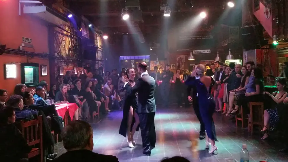 Video thumbnail for Martina Waldman y Jose Fernandez & Katerina Zak y max izvekov at Milonga A La Parrilla on 7/29/19