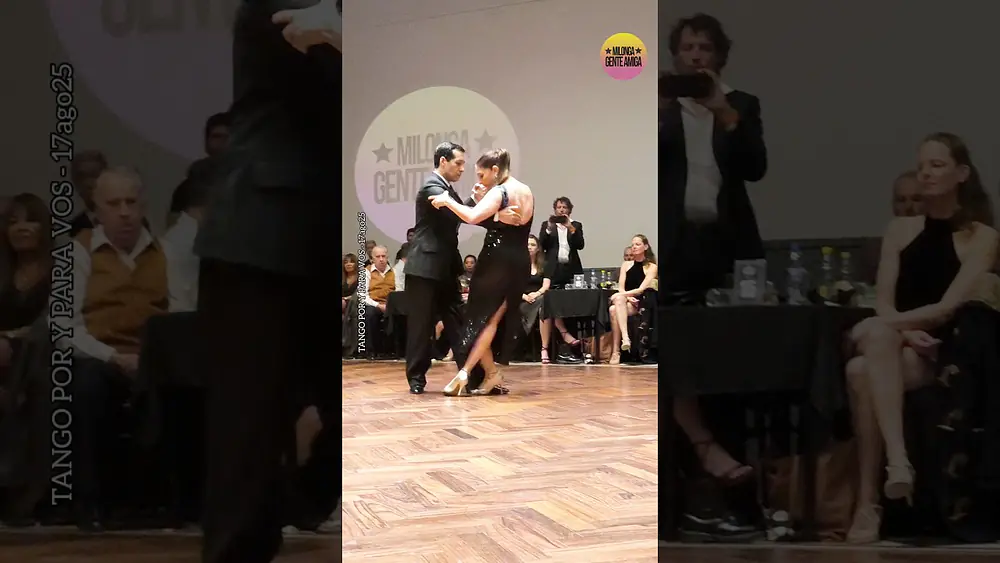 Video thumbnail for Miriam Copello y Cristian Correa. Maipo (D'Arienzo) Milonga Gente Amiga 17ago25