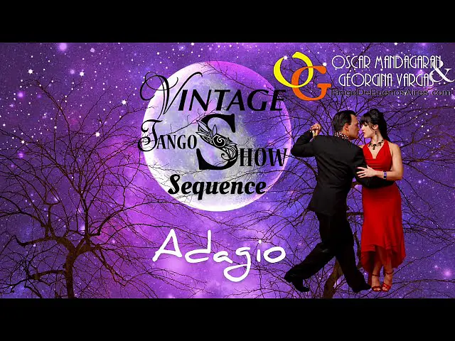 Video thumbnail for Tango #SHOW sequence ADAGIO 😍 Secuencia para TANGO escenario Georgina Vargas Oscar Mandagaran