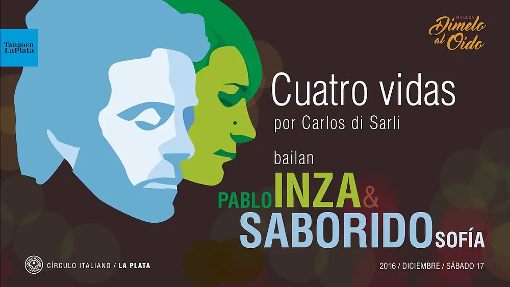 Video thumbnail for Pablo Inza y Sofía Saborido - 1/4 En Dímelo al Oído