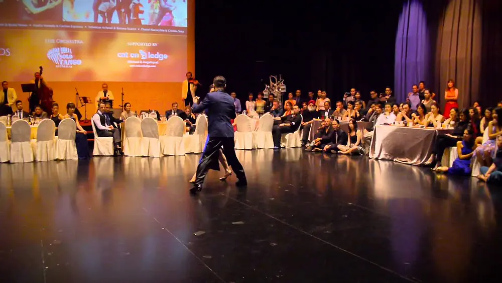 Video thumbnail for 2014 SITF – Hiroshi & Kyoko Yamao - Mala Junta by Solo Tango Orchesta @Grand Milonga