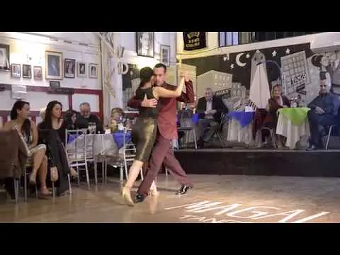 Video thumbnail for "Quasi Nada" (D'Arienzo) Felipe Zarzar y Anita Ponce - Milonga del Abasto