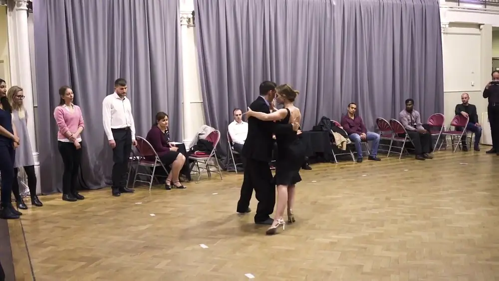Video thumbnail for Tango Lessons London - Pablo Rodriguez & Anne Bertreau - Mi Dolor