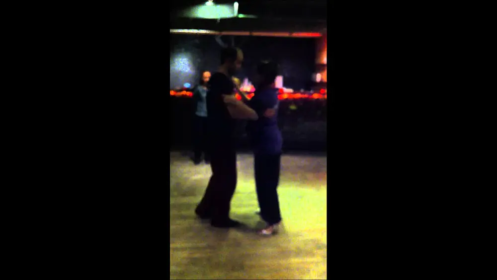 Video thumbnail for Tangokompaniet - Tango basics - crossed walking and back-ochos, Daniel Carlsson & Anna Sol