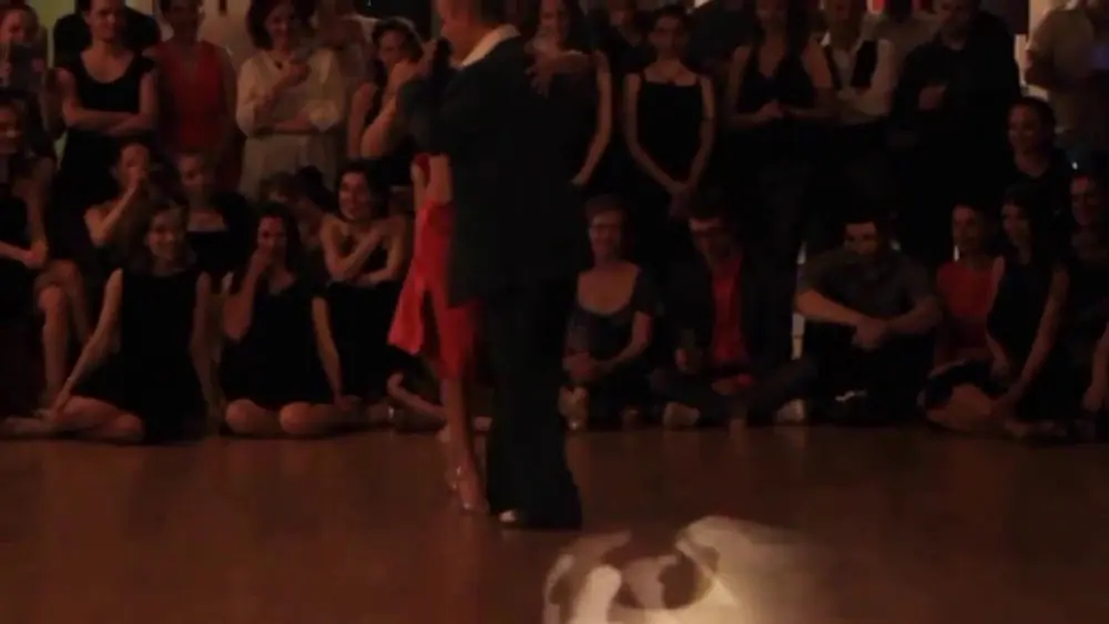 Video thumbnail for Horacio Godoy y Cecila Berra in Bucharest, Romania (milonga show)