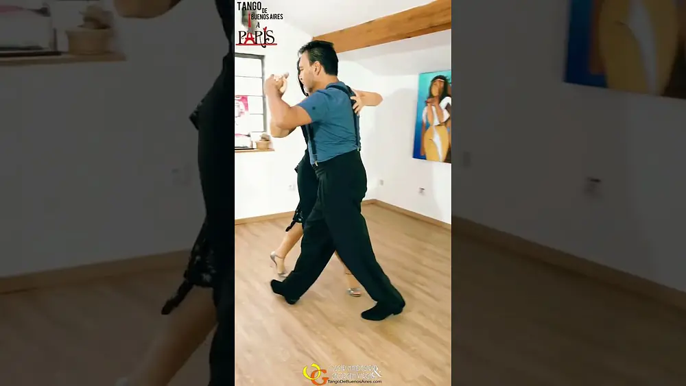 Video thumbnail for #tango Musicality Demo 1 Zoom lesson 22/8/22 #tangodancer Georgina Vargas Oscar Mandagaran #dance
