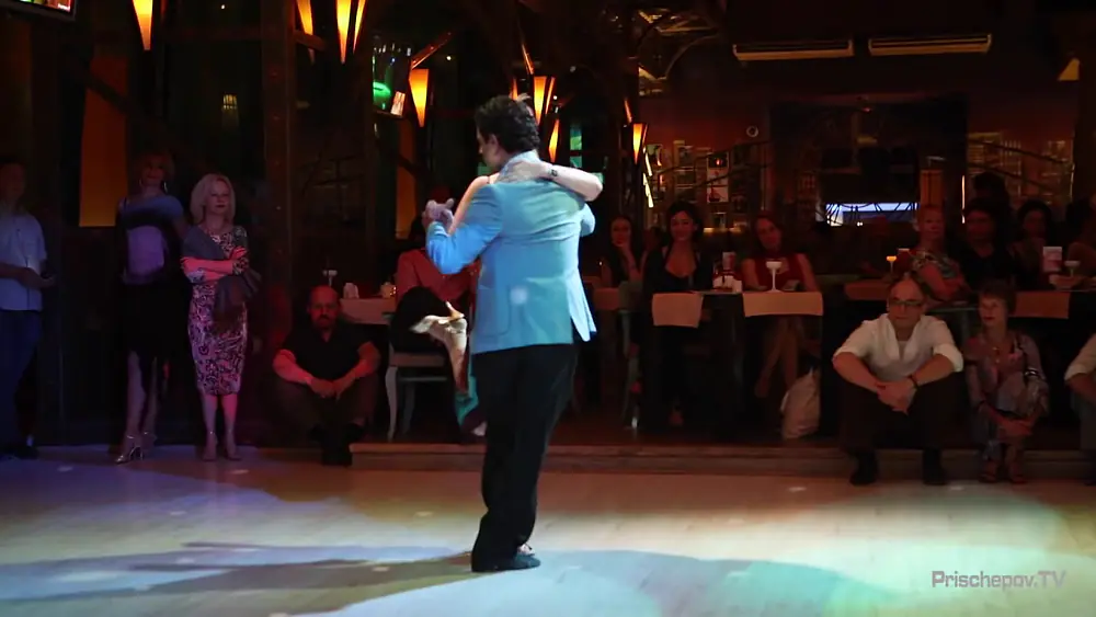 Video thumbnail for Ozgur EL Turquito Demir & Anna Zyuzina, 1, Russia, Moscow,  Prischepov Milonga 7.09.2015