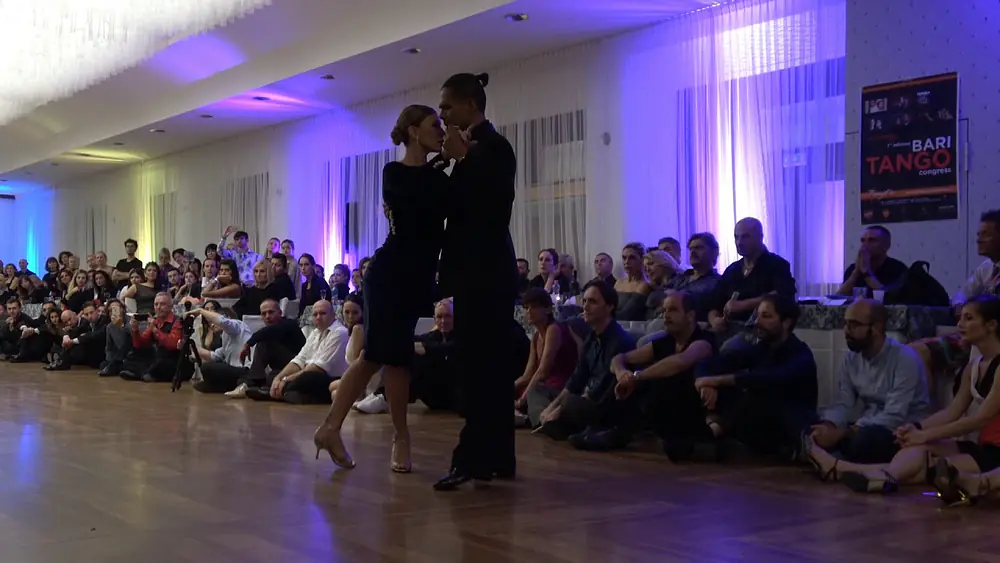 Video thumbnail for Sebastian Arce y Mariana Montes - Bari International Tango Congress - 12.11.2017  1.4