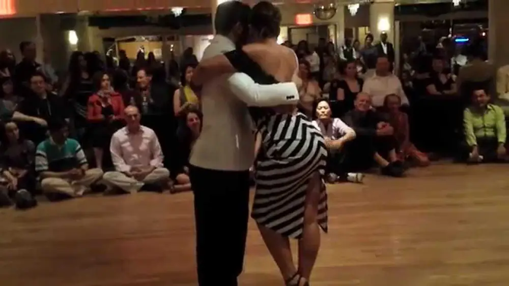 Video thumbnail for Argentine Tango: Virginia Pandolfi & Jonatan Aguero - milonga