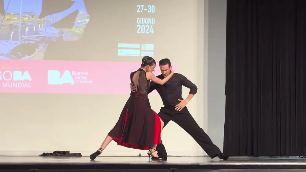 Video thumbnail for Chiara Benati Andrea Vighi Finale European Tango Escenario Bellaria Igea Marina 2024 2° Posto