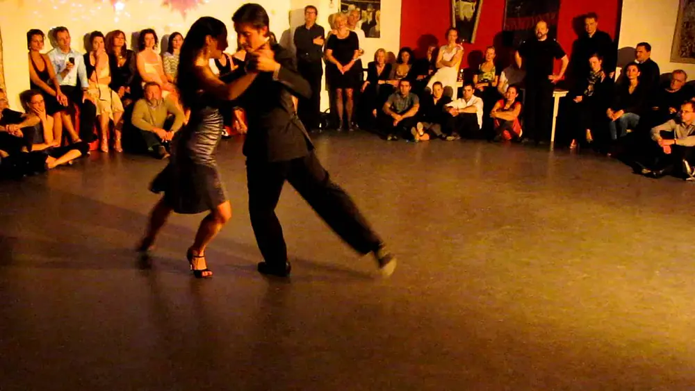 Video thumbnail for Dominic Bridge and Sigrid Van Tilbeurgh, Tango Schneball Festival 2012, Stuttgart 3/4