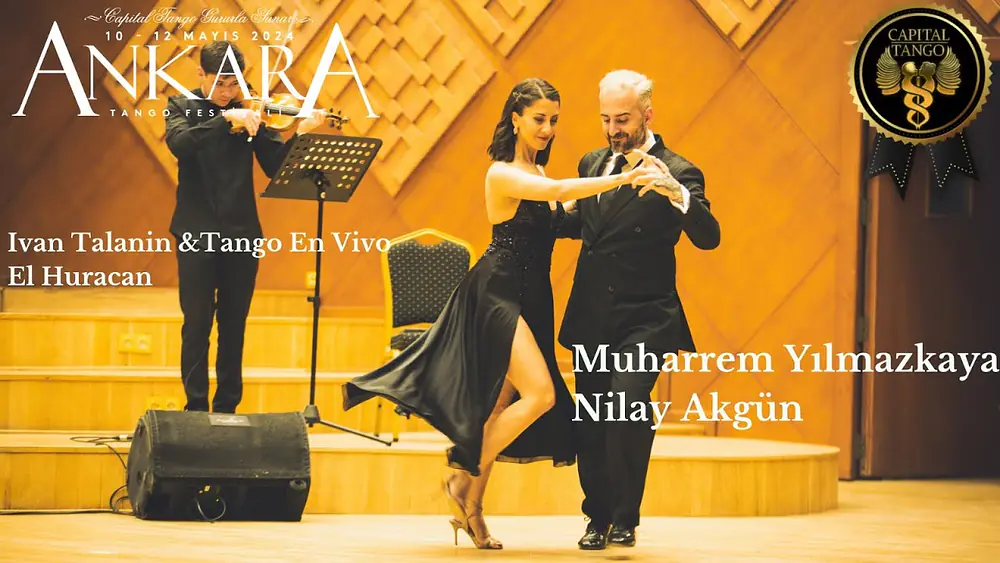 Video thumbnail for Muharrem Yılmazkaya & Nilay Akgün/Ankara Tango Festival Ivan Talanın & Tango En Vivo Concert CSO ADA