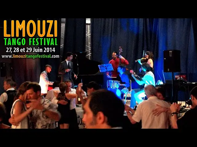 Video thumbnail for "Romance de barrio" Quinteto El Cachivache y Martín Troncozo - Limouzi Tango Festival 2014